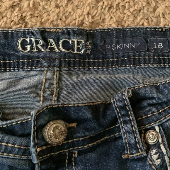 Grace Dark wash skinny jeans - Picture 4 of 4